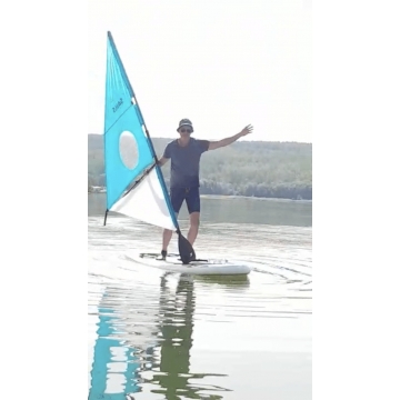 Sada k oplachtění pádla na paddleboard MODRO/BÍLÁ